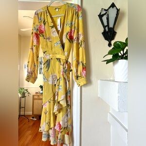 French Provincial Wrap Dress - NWT /Yumi Kim - S